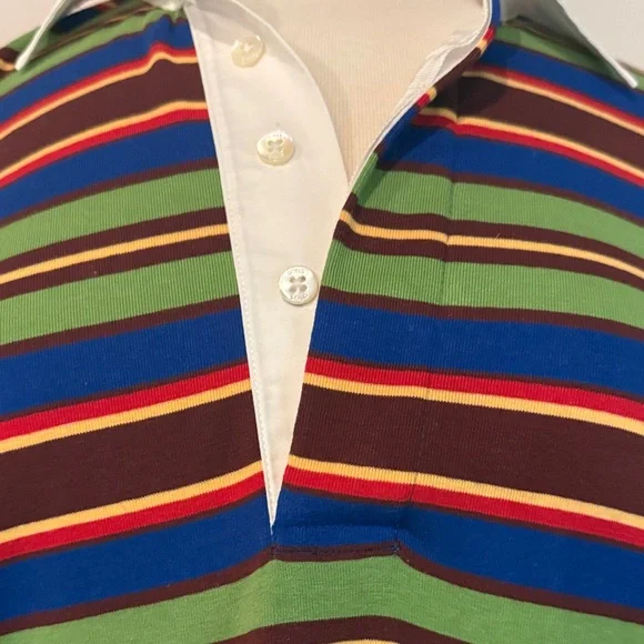 STAUD Colorful Striped Long Sleeve Dress - Picture 11 of 11